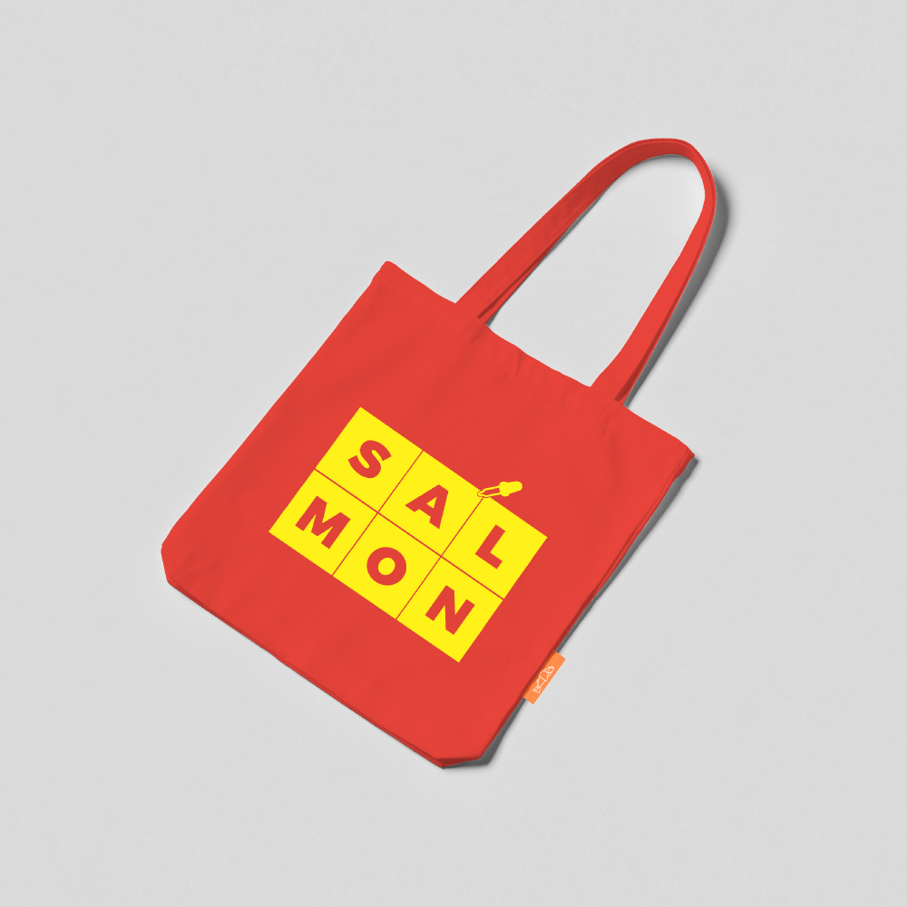 COLOR TOTE BAG - RED & YELLOW