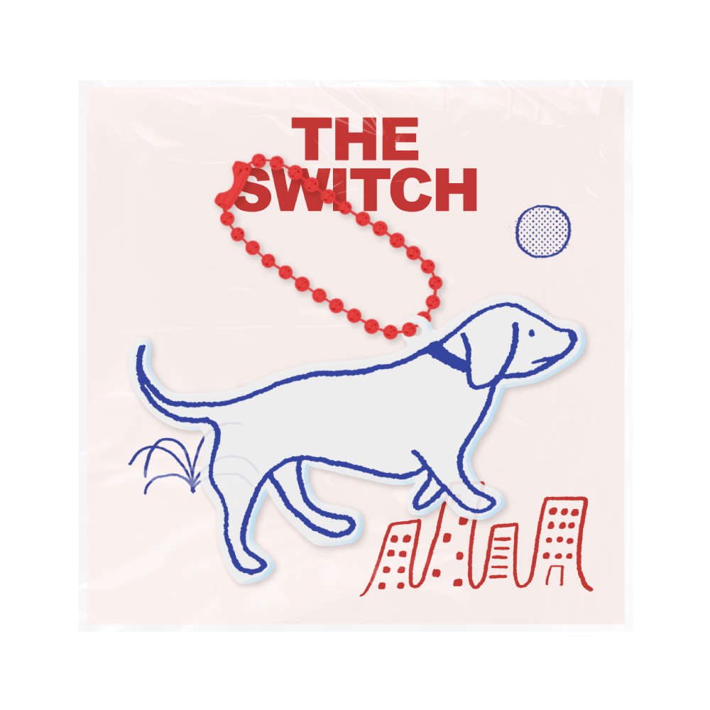 KEYCHAIN: HANK THE DOG