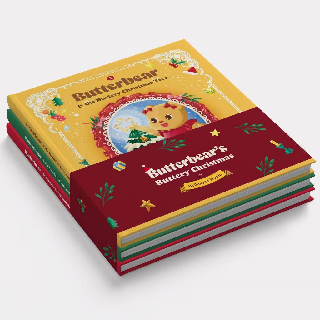 Butterbear’s Buttery Christmas (Books Only)