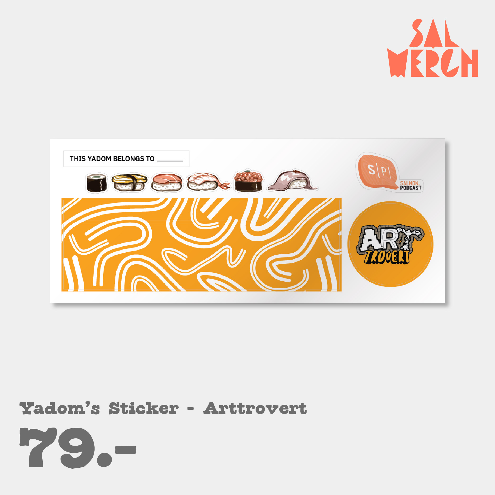 YADOM'S STICKER - ARTTROVERT