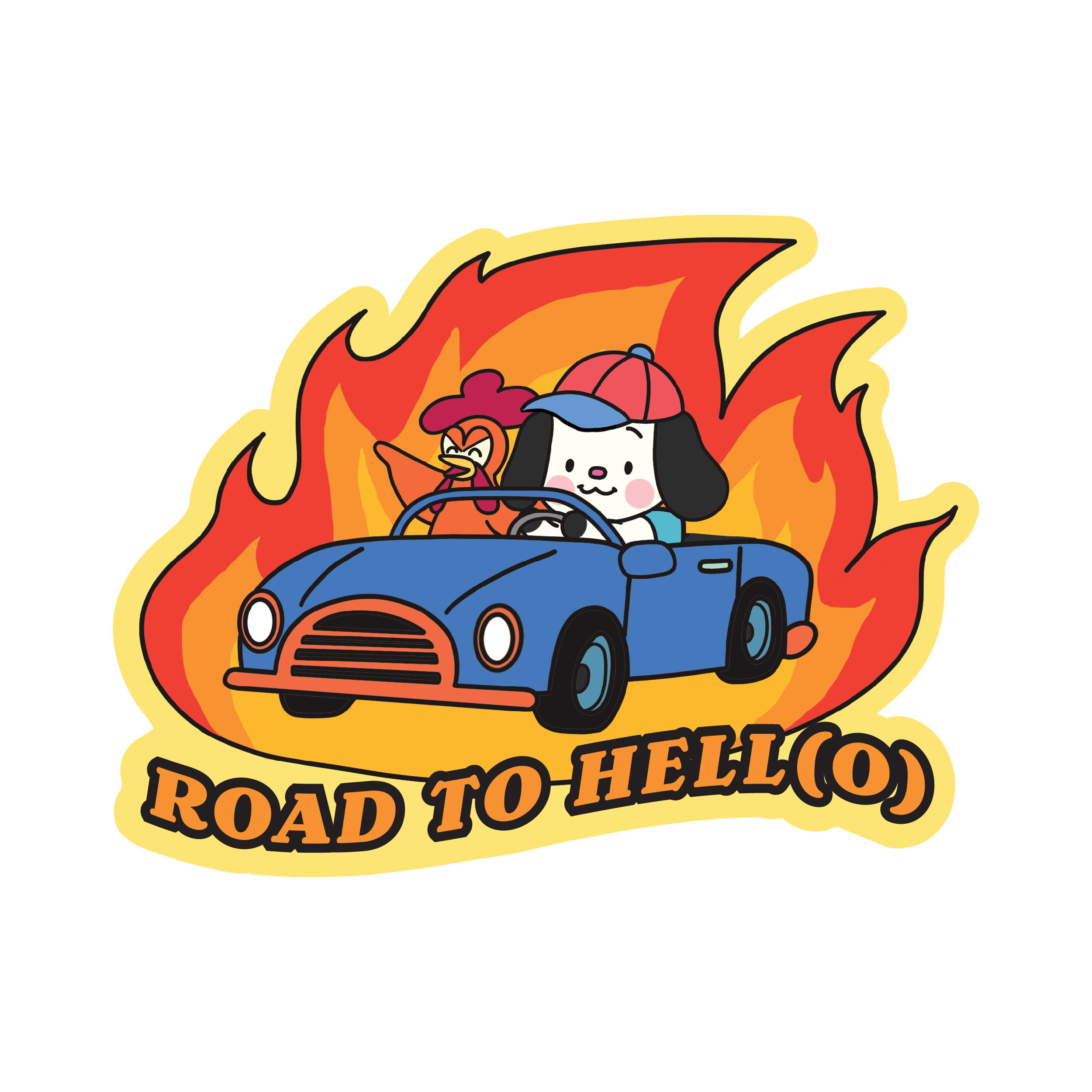 STICKER QUOTE-Let's Ride!