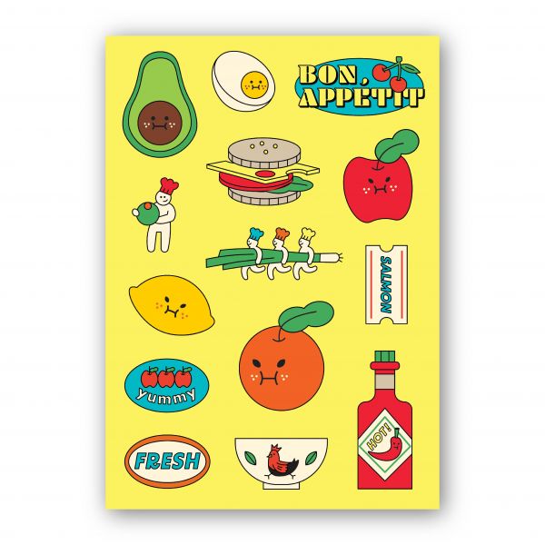Bon Appétit Sticker