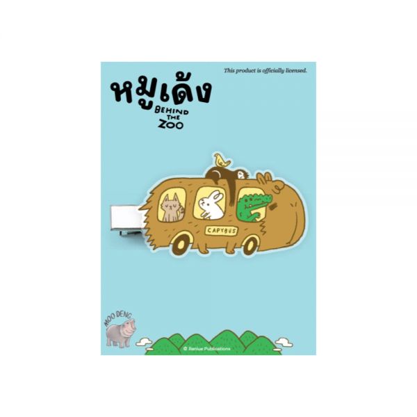 Hair clip : รถบัส