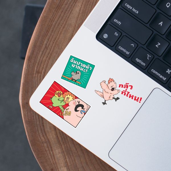 MERCHANDISE :  เมื่อนกของฉันเป็นซุป’ตาร์ : Sticker