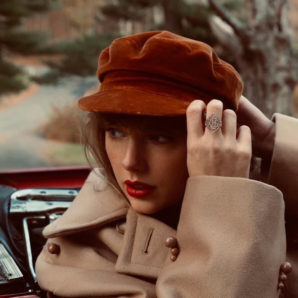 Taylor Swift reveals first image of Red (Taylors Latest Version)