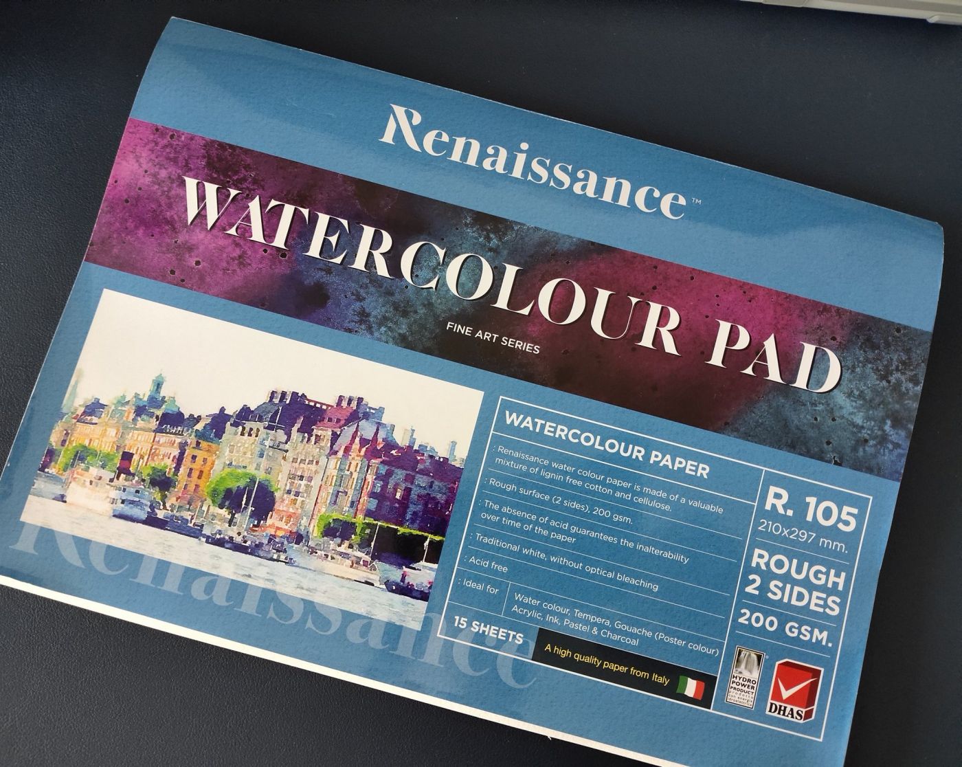 Renaissance water color pad R.105