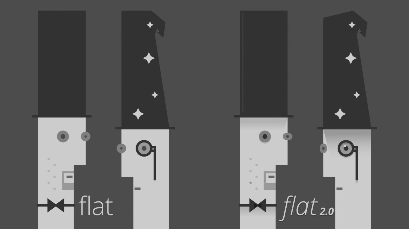 Flat 2.0. Flat 2.0 дизайн. Осмос Flat Design. Material Design vs Flat Design. New Design Flat.